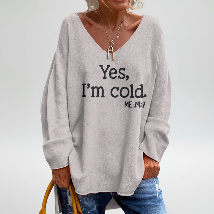 Musterpullover Für Damen -  Nina