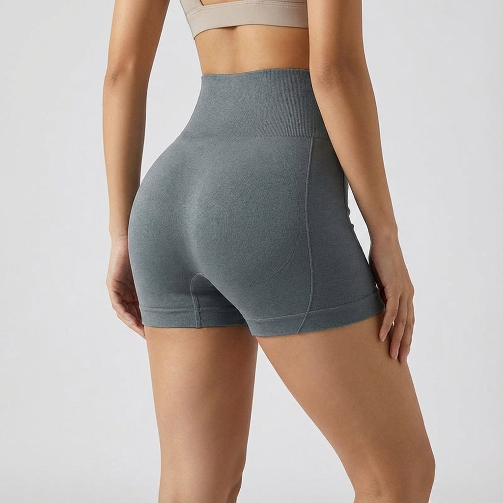 Nahtlose Taillenhohe Sportshorts - Eleanor
