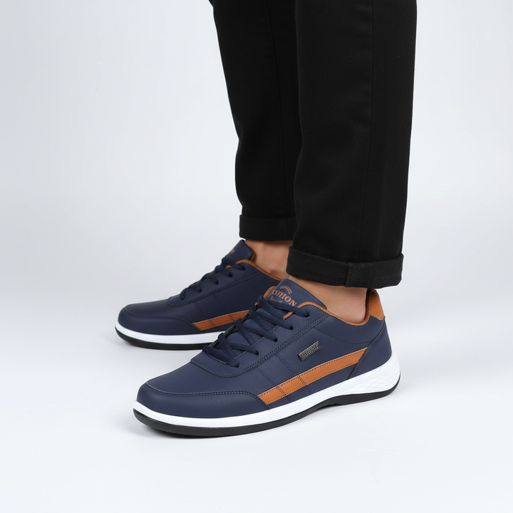 Orthopädische Herrensneaker Aus PU Leder - Travis