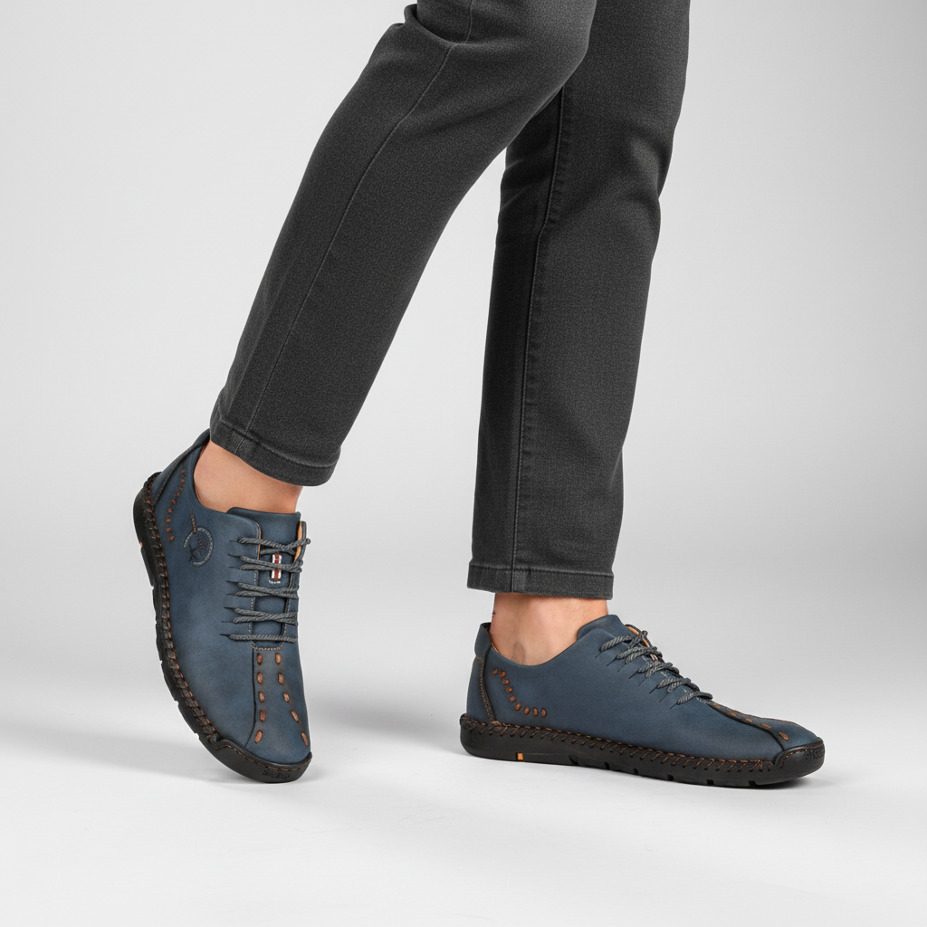 Orthopädische Herrensneaker Aus Leder - Raymond