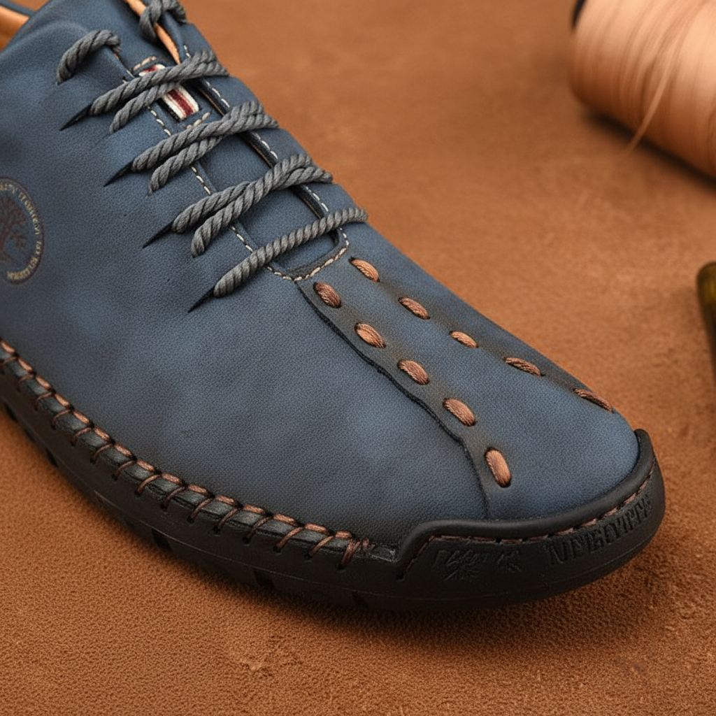 Orthopädische Herrensneaker Aus Leder - Raymond