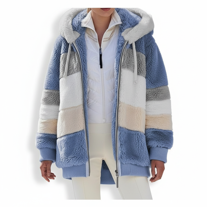 Oversized Fleece-Weste -  Julia