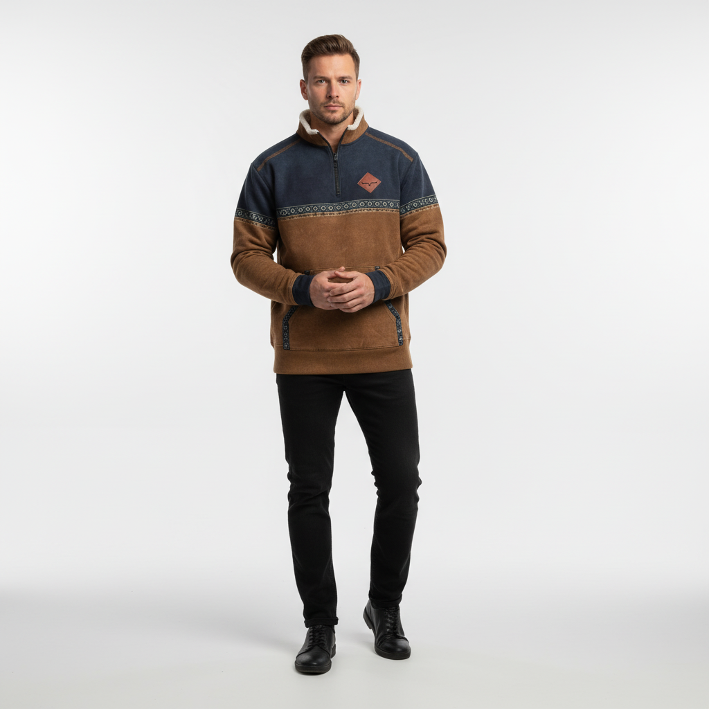 Pullover Mit Reißverschluss - WarmPullover