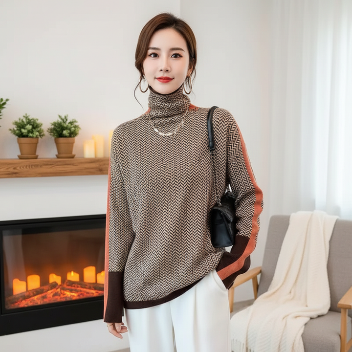 Rollkragenpullover Für Damen -  Elvira