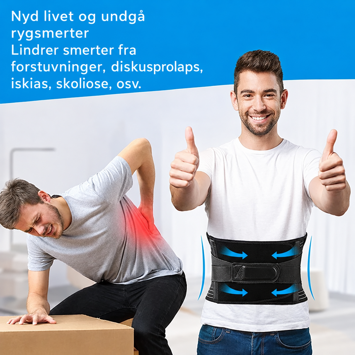 Lændestøttebælte | 360-graders rygstabilisering