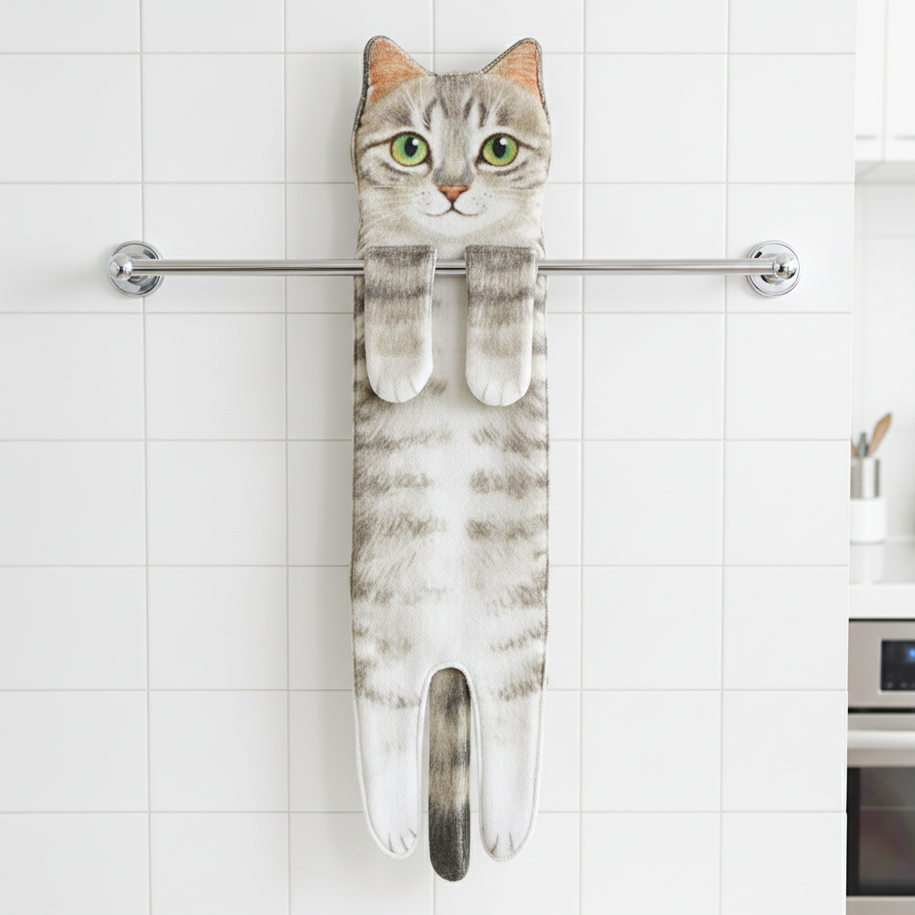 Schnelltrocknendes Handtuch - CatTowel