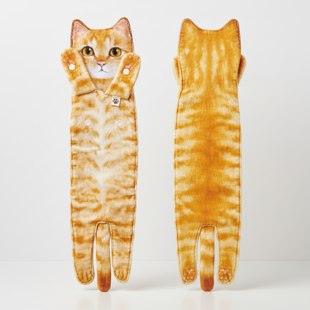 Schnelltrocknendes Handtuch - CatTowel