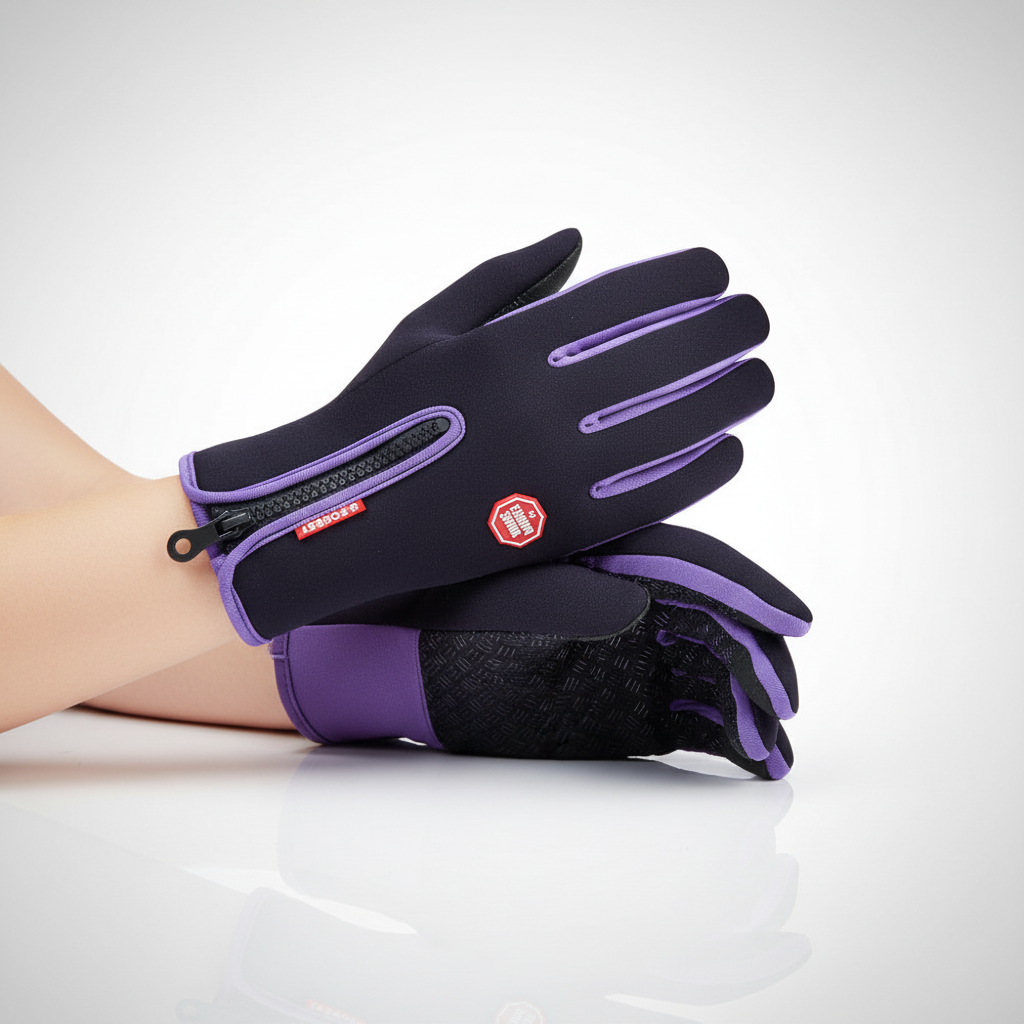 Spatwasserfeste Handschuhe Mit Reissverschluss - TouchFrost
