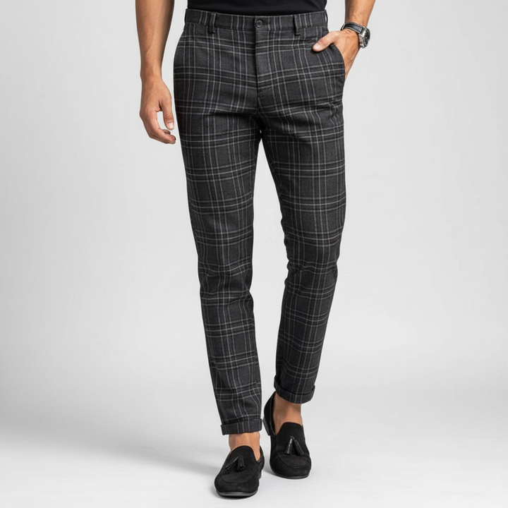 Streifen Chino Hose - Oskar