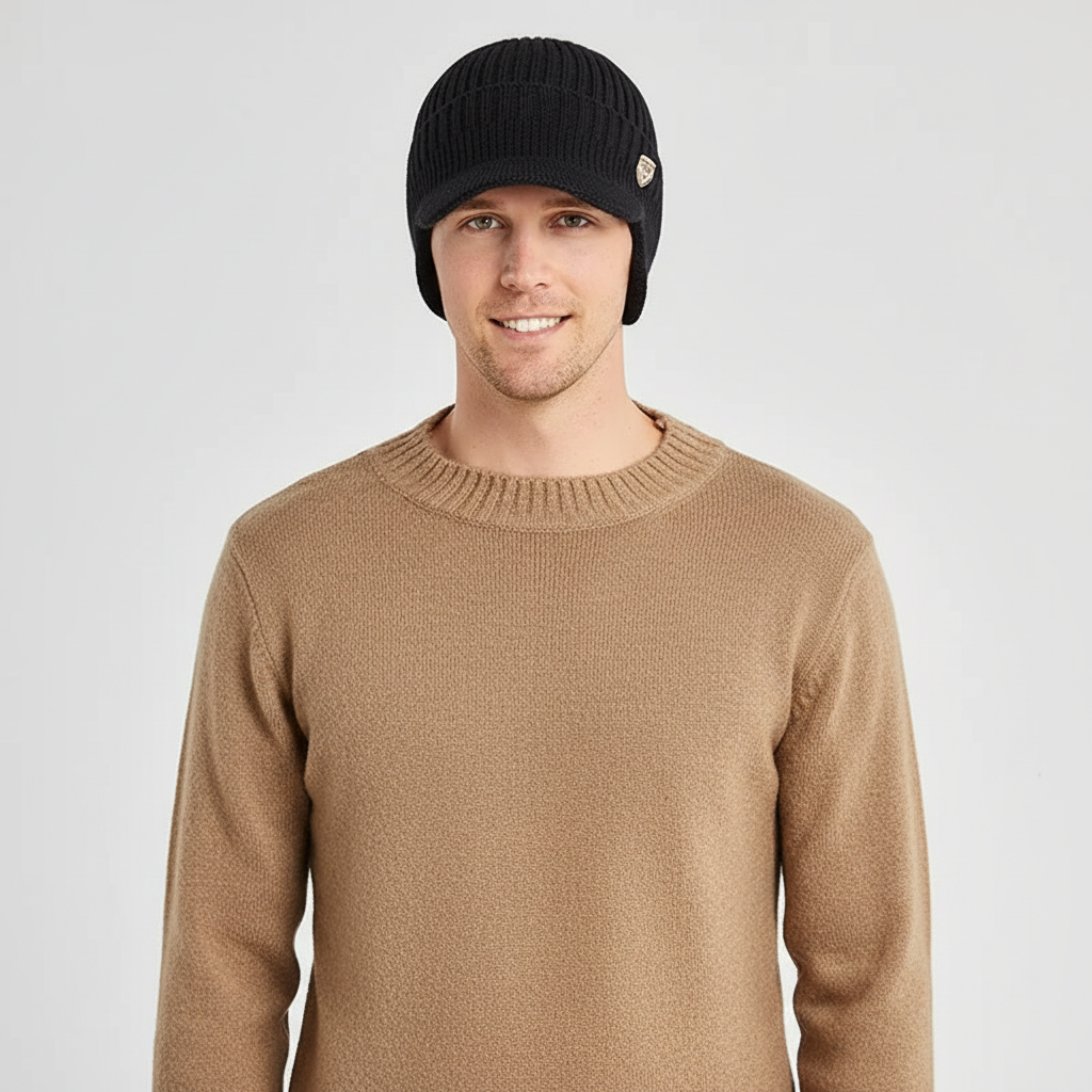 Strickmütze Mit Ohrenklappen - Earmuffz