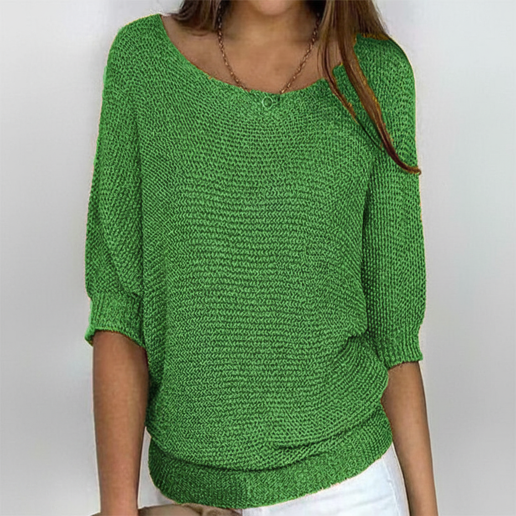 Strickpullover Mit Fledermausärmeln - Gabriele
