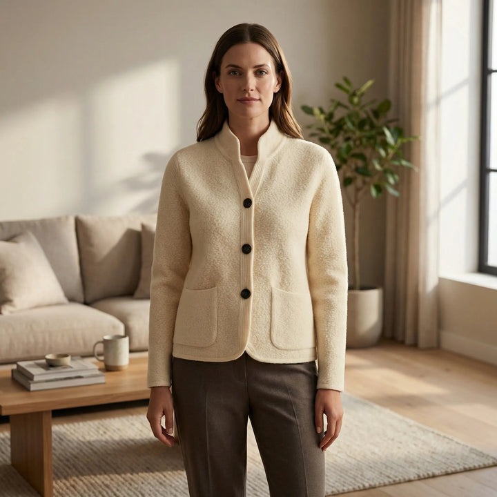 Taillierte Freizeitjacke Mit Taschen - Marlena