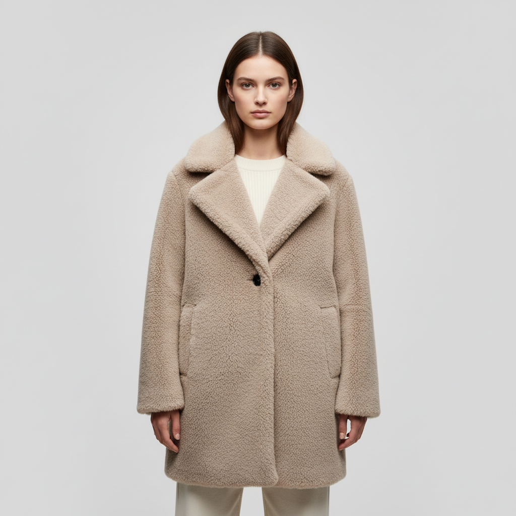 Teddy-Mantel Für Damen -  Rita