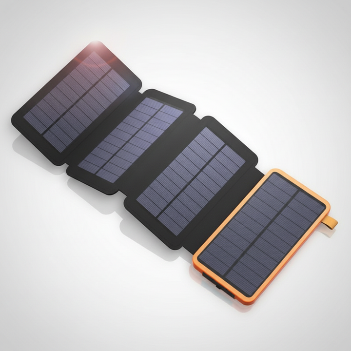 Tragbare Solarpowerbank Kunststoff - SunChargeo
