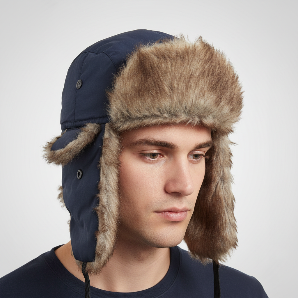 Trapperstil Mit Ohrklappen - TrapperCozy