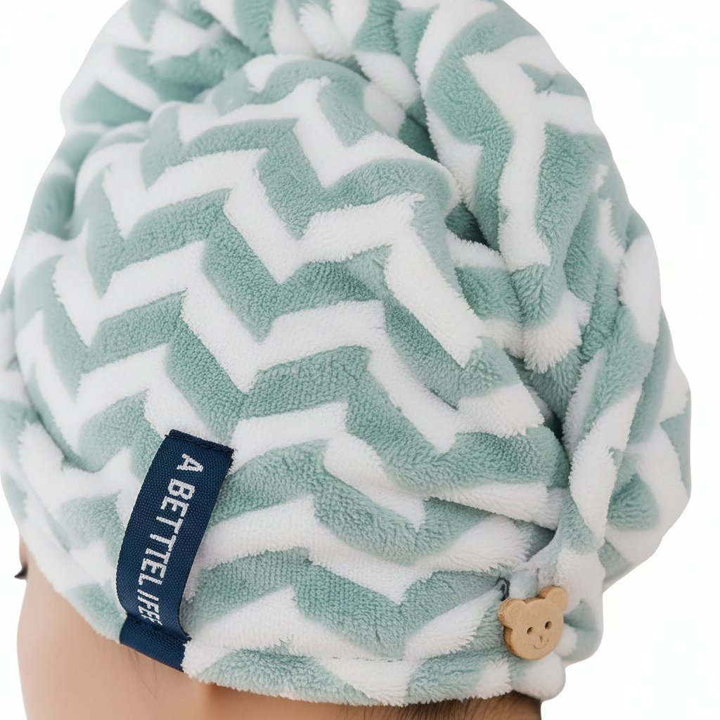 Übergröße Turban Handtuch - StripeTowel