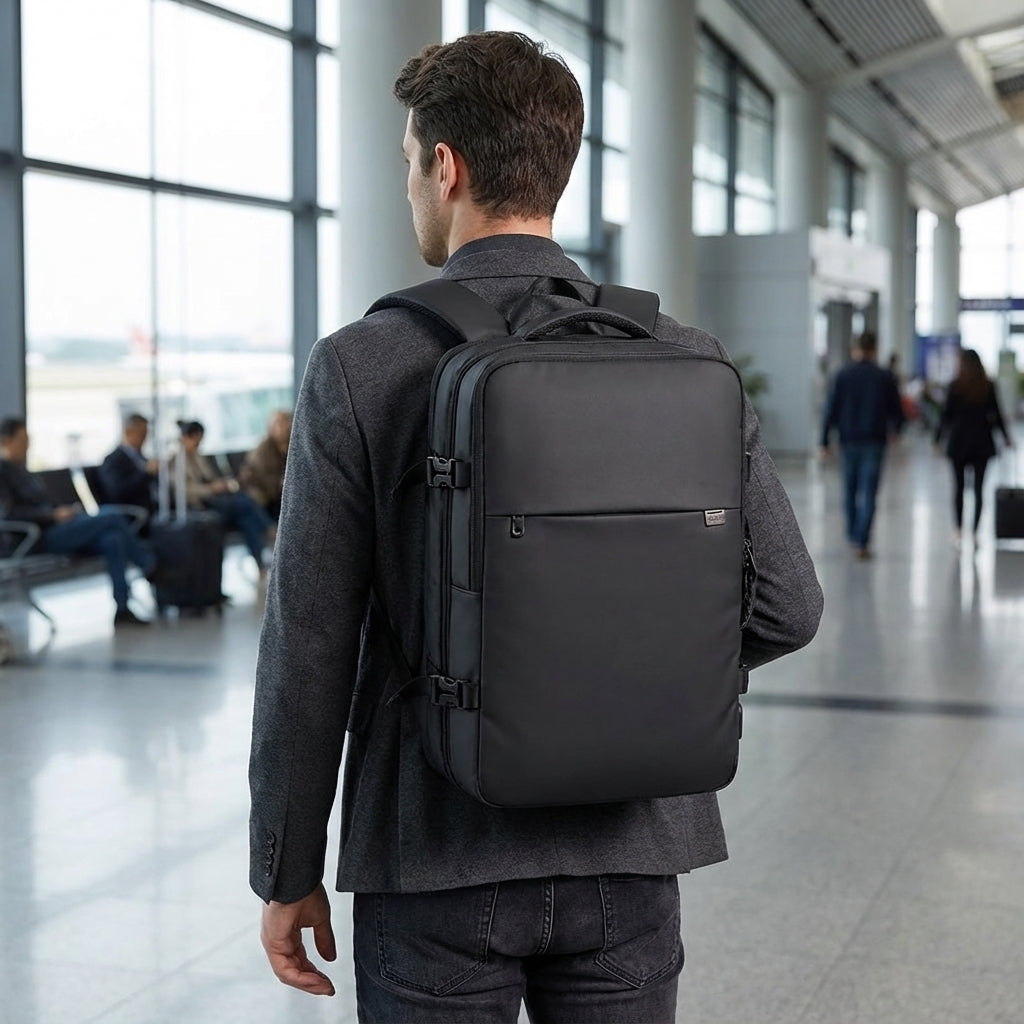 Uitbreidbare Reis Rugzak - Safepackr