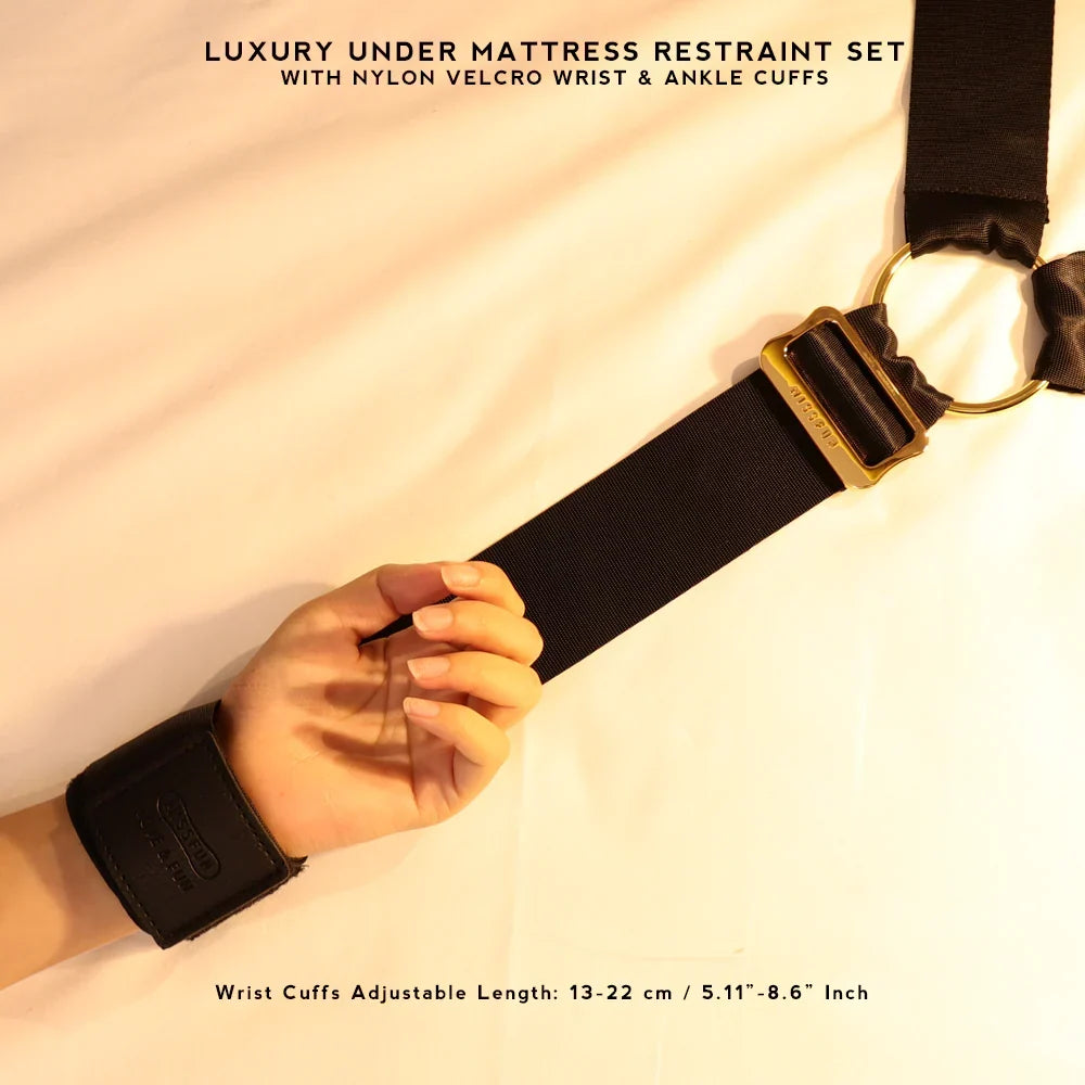 Under-Bed Restraint Set with Adjustable Cuffs 5