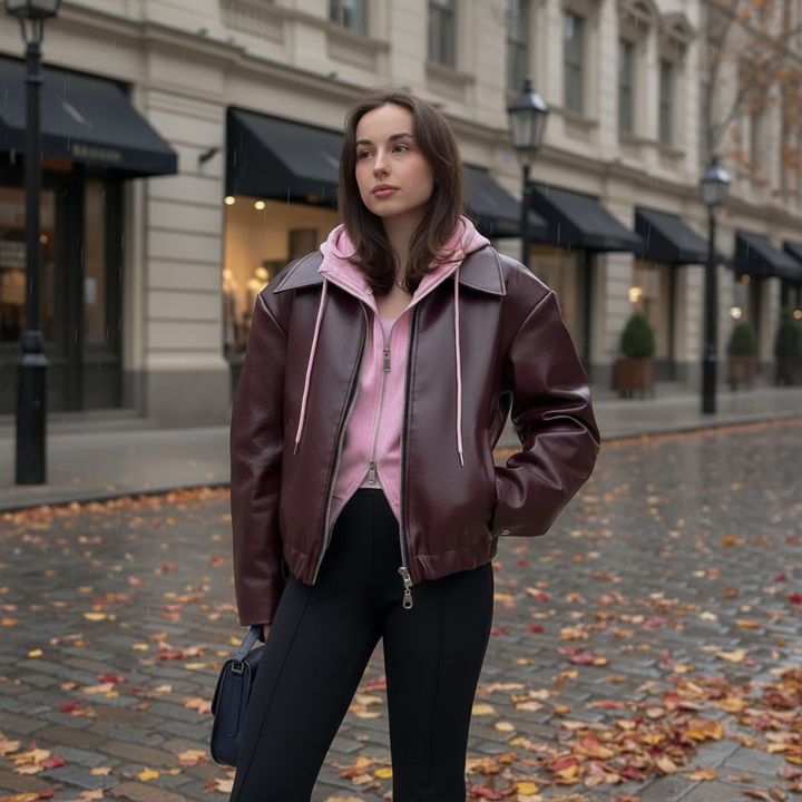 Vegan Lederjacke - Elena