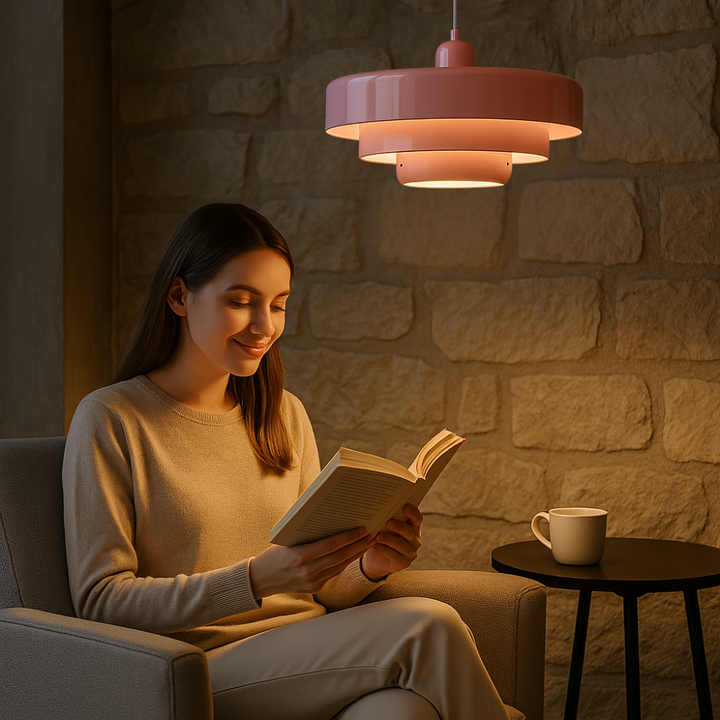 TimelessGlow Vintage Pendel – Varm LED-stemningsbelysning med industrielt præg