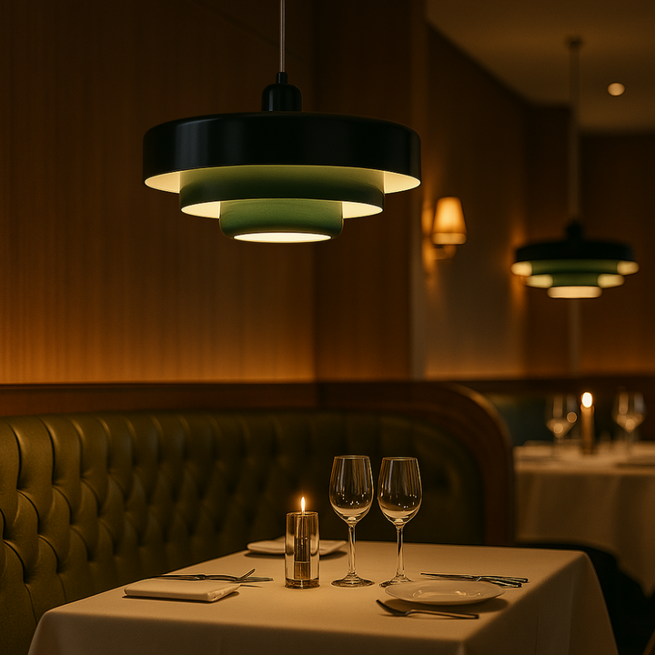 TimelessGlow Vintage Pendel – Varm LED-stemningsbelysning med industrielt præg