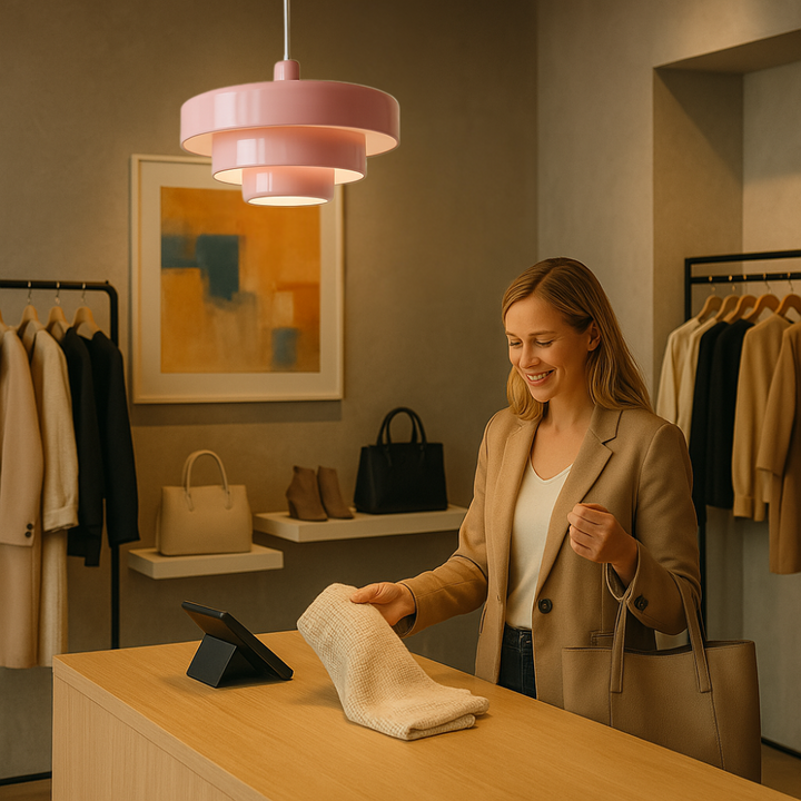 TimelessGlow Vintage Pendel – Varm LED-stemningsbelysning med industrielt præg