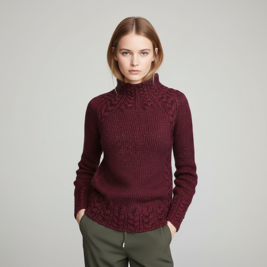 Weicher Strickpullover -  Katharina