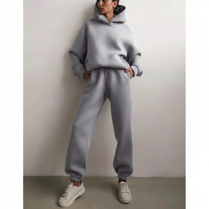 Weiches Fleecepullover-Set - Marie