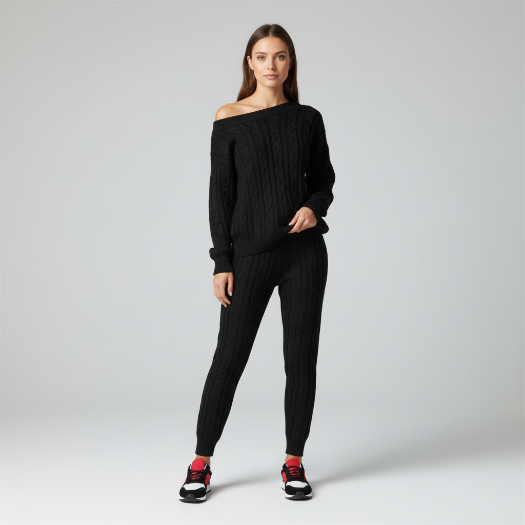 Zweiteiliges Strickset - Paulina
