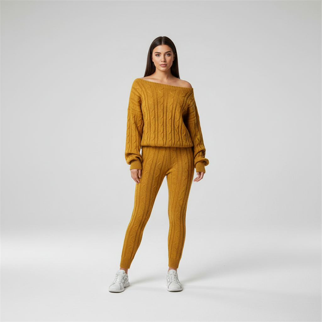 Zweiteiliges Strickset - Paulina