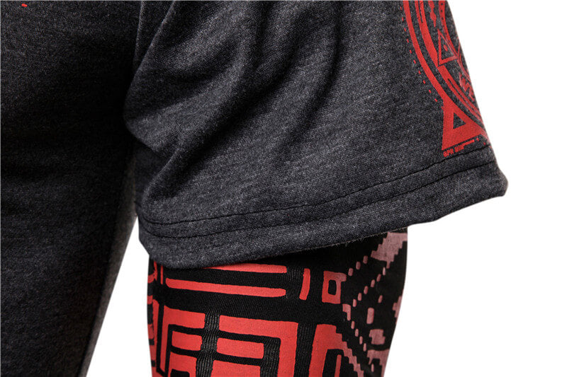 Herren-Hoodie med integreret skull-maske – efterårsudgave ShadowX