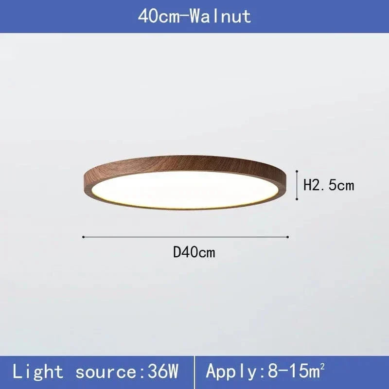 Produktbillede af den mørke lampe på 40 cm med angivelse af diameter og højde samt pære og anvendelsesareal. 10