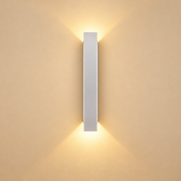 IP65 facadelampe i aluminium med LED-lys