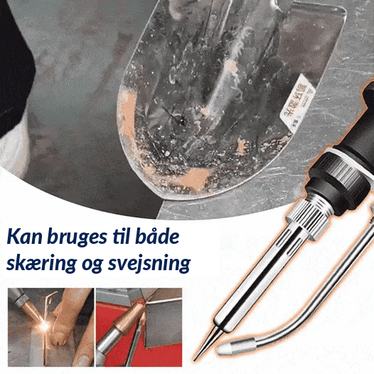 Let håndholdt svejse- og skæreværktøj med 20 sekunders opvarmning