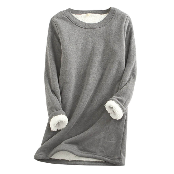 Dame-vinterfleecepullover med for – Mira